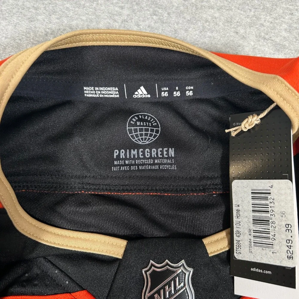 Adidas Anaheim Ducks‎ Jersey Size 56 Primegreen Home Black Authentic NHL NEW